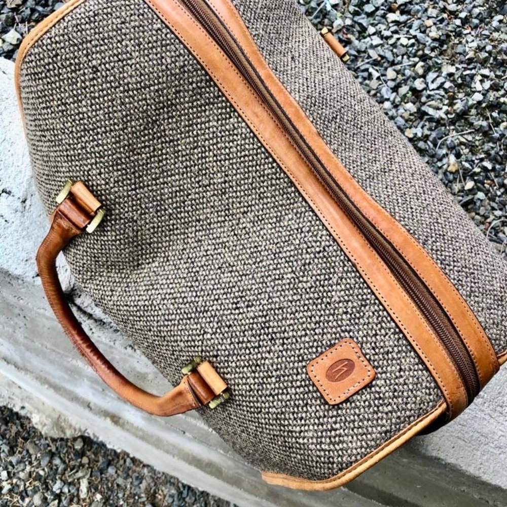 Hartmann Carry-On Doctor Bag Style Duffel Tweed - Picture 2 of 6